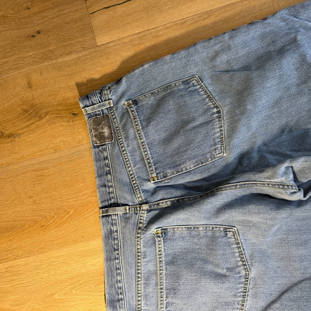 Vintage Distressed Levi Silver Tab Baggy Jeans. Casual, Grunge, pants. 40/32 - Picture 3 of 8